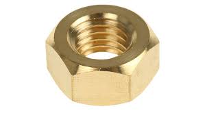 0-80 BRASS HEX NUT ( 100 PACK)