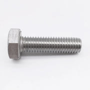 M8 X 1.25 X 30 METRIC LEFT HAND THREAD HEX BOLT STAINLESS 18-8 (1 PC)