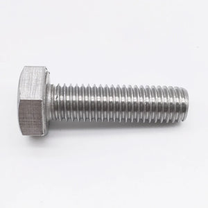 M10 X 1.5 X 50 LEFT HAND THREAD BOLT STAINLESS 18-8 (1 PC)